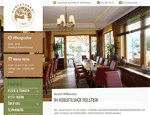 Tablet Screenshot of hubertushof-peilstein.at